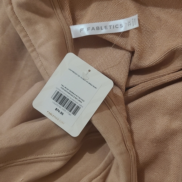 Fabletics Cropped Sweatshirt - Picture 3 of 3